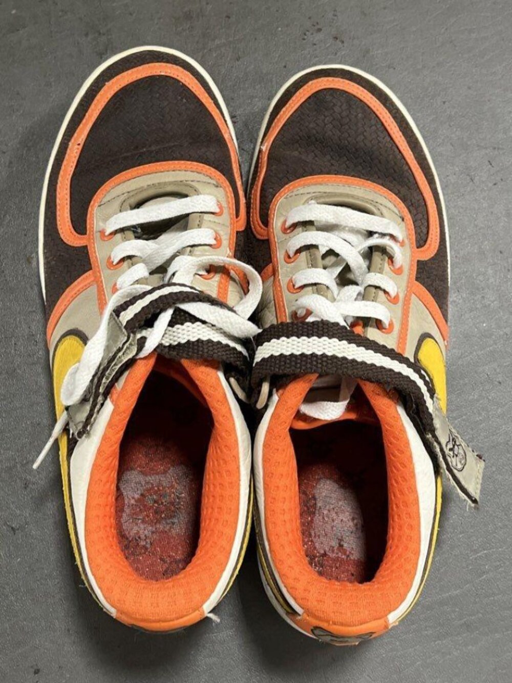 Nike Vandal Low Premium Fcrb F.c. Real Bristol Dark Cinder Orange Size 11.5